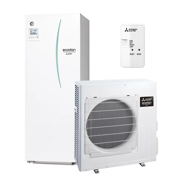 Mitsubishi Electric - Kit de Aerotermia Mitsubishi Electric con acumulación de ACS, 200 litros - KIT SUZ-SWM80VA2.