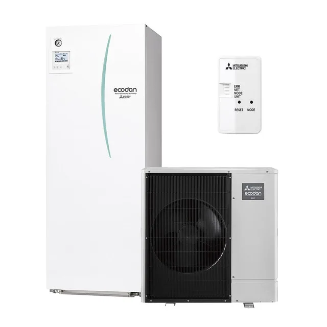 Mitsubishi Electric - Kit de Aerotermia Mitsubishi Electric con acumulación de ACS, 200 litros - KIT PUZ-SWM100VAA.