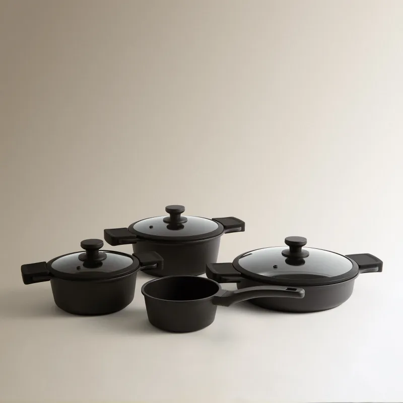 El Corte Inglés - Batería de cocina 4 piezas de aluminio fundido Excellent Pro El Corte Inglés.
