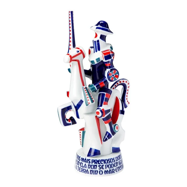 Sargadelos - Figura decorativa Quijote en color Sargadelos.