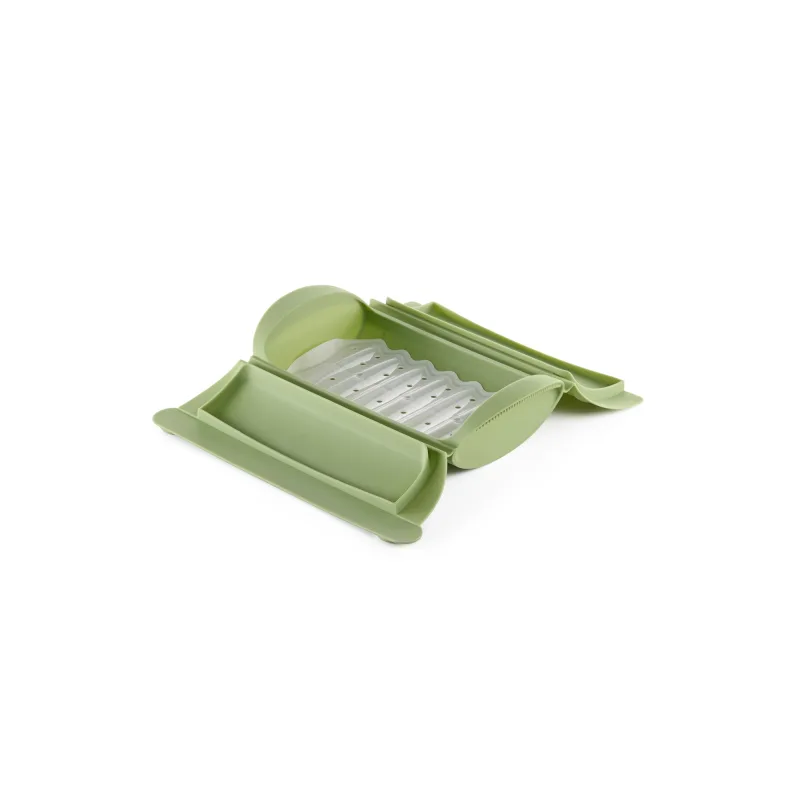 Lékué - Estuche de vapor de silicona con bandeja con capacidad para 2 personas Lékué.