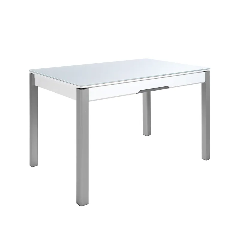 El Corte Inglés - Mesa extensible de cristal Freed.