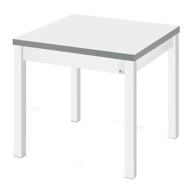 El Corte Inglés - Mesa extensible con pata blanca Dima.