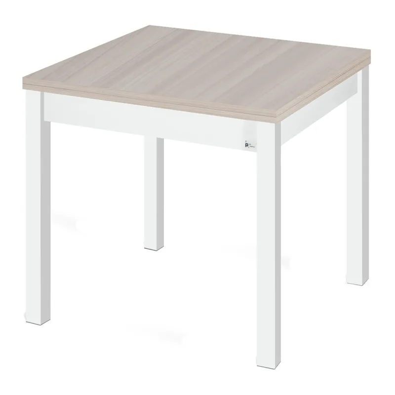 El Corte Inglés - Mesa extensible con pata blanca Dima.