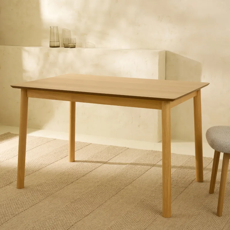 El Corte Inglés - Mesa de madera de roble Lucas.