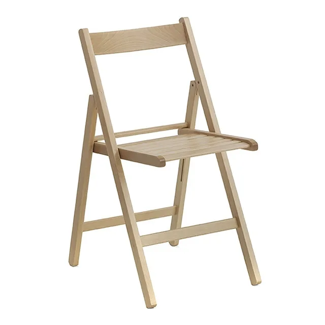 El Corte Inglés - Silla plegable de madera de haya Flat.