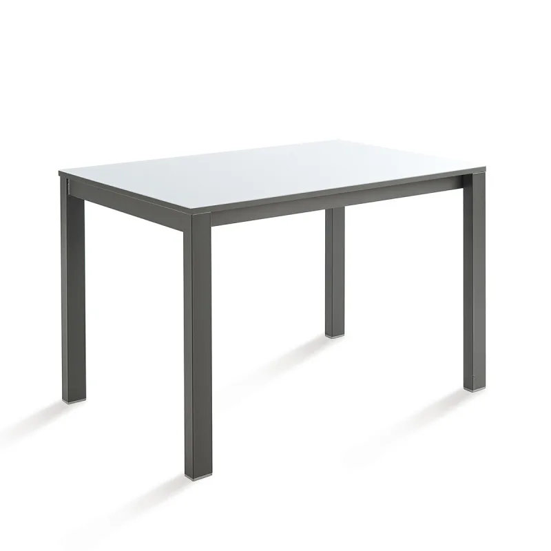 El Corte Inglés - Mesa extensible con superficie de cristal Ada.