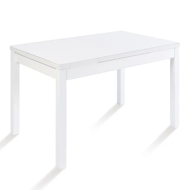 El Corte Inglés - Mesa extensible con superficie de cristal Menta.