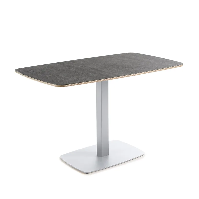 El Corte Inglés - Mesa semiovalada con superficie compacta Padua.