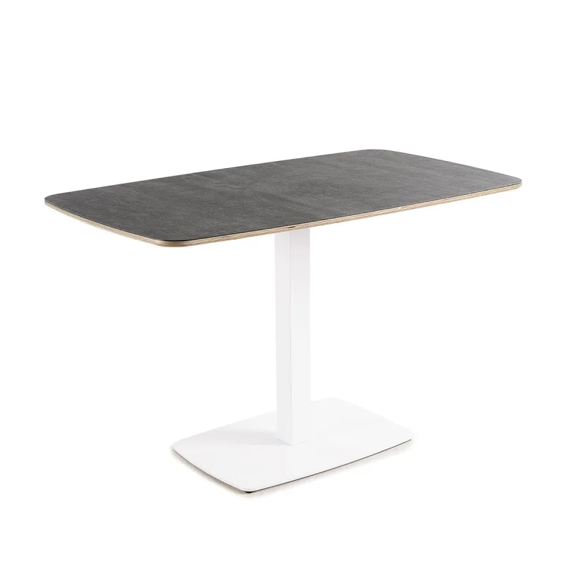 El Corte Inglés - Mesa semiovalada con superficie compacta Padua.