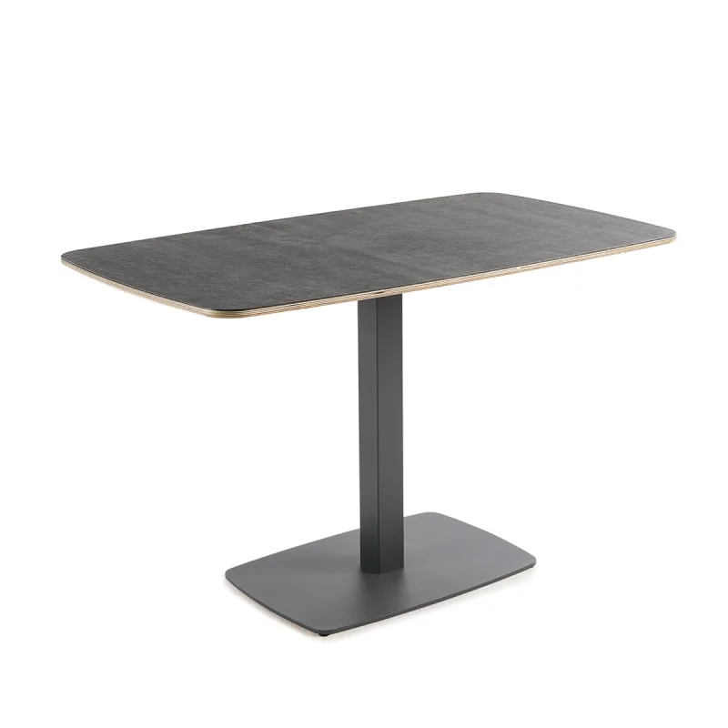 El Corte Inglés - Mesa semiovalada con superficie compacta Padua.