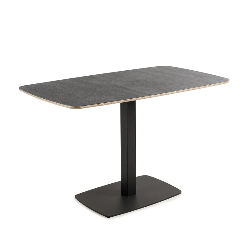 El Corte Inglés - Mesa semiovalada con superficie compacta Padua.