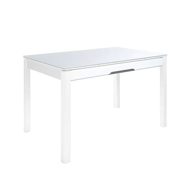 El Corte Inglés - Mesa extensible de cristal Freed.