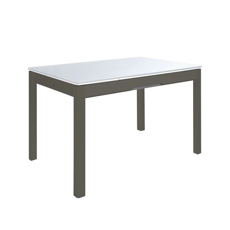 El Corte Inglés - Mesa extensible de cristal Freed.