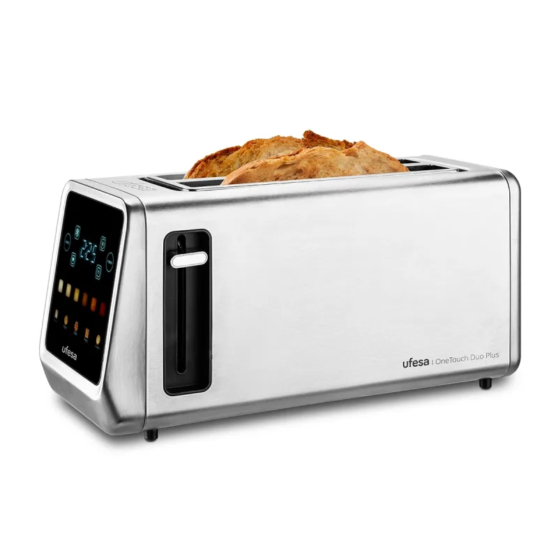 Ufesa - Tostador Ufesa touch duo Plus con pantalla LED.
