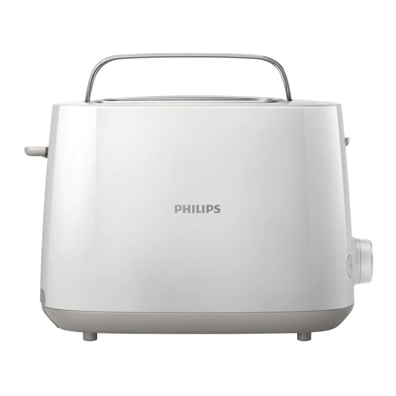 Philips - Tostador Philips Daily HD2581/00 con rejilla calientabollos integrada.