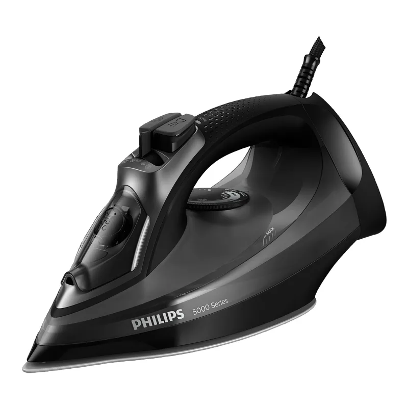 Philips - Plancha de vapor Philips Serie 5000 DST5040/80 con suela SteamGlide Plus.