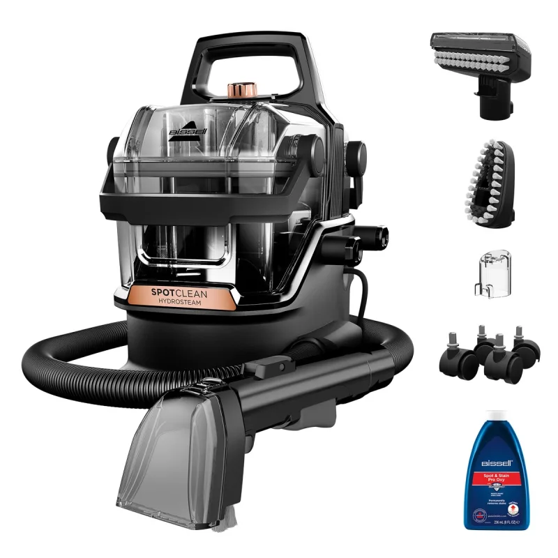 Bissell - Aspirador quitamanchas para tapicerías HydroSteam Pro 3700N.