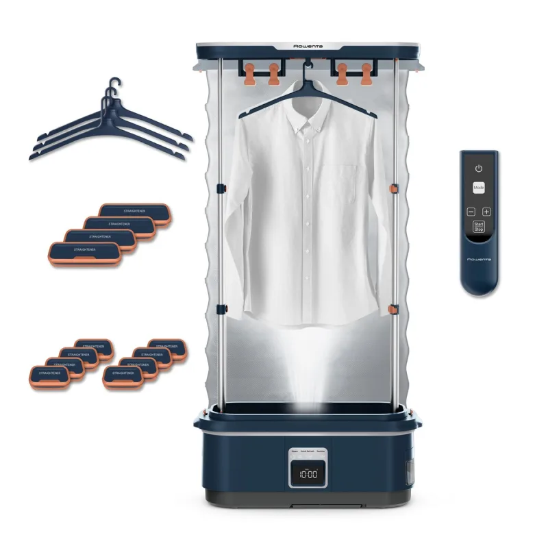 Rowenta - Robot de planchado Rowenta Care for you First elimina arrugas, olores y desinfecta.