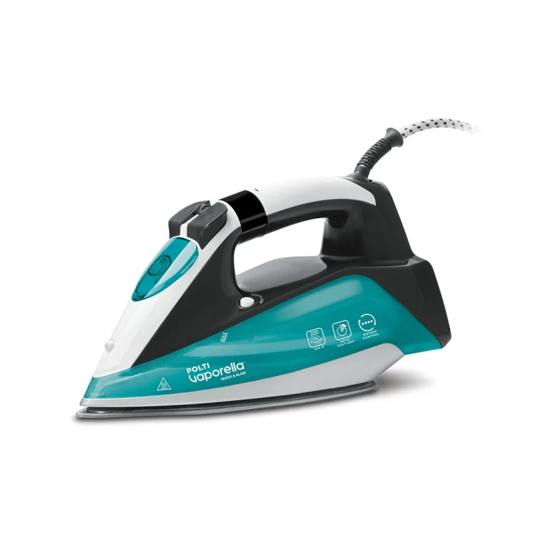 Polti - Plancha de vapor Polti PLEU0253 Quick & Slide QS220 con suela de cerámica.