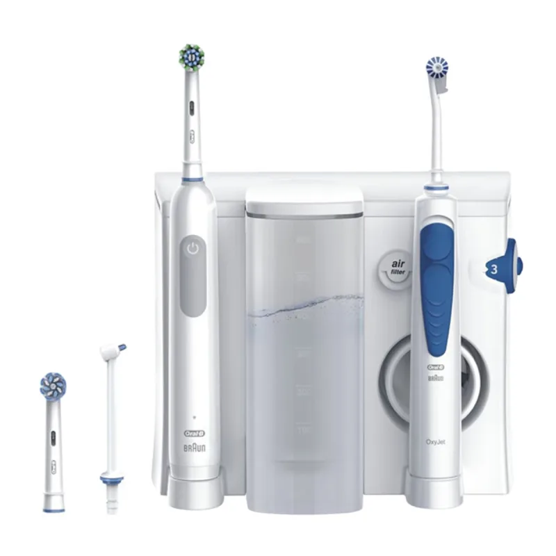 Oral b-Braun - Irrigador dental Oral b - Braun + Cepillo de dientes eléctrico Pro Series 1.