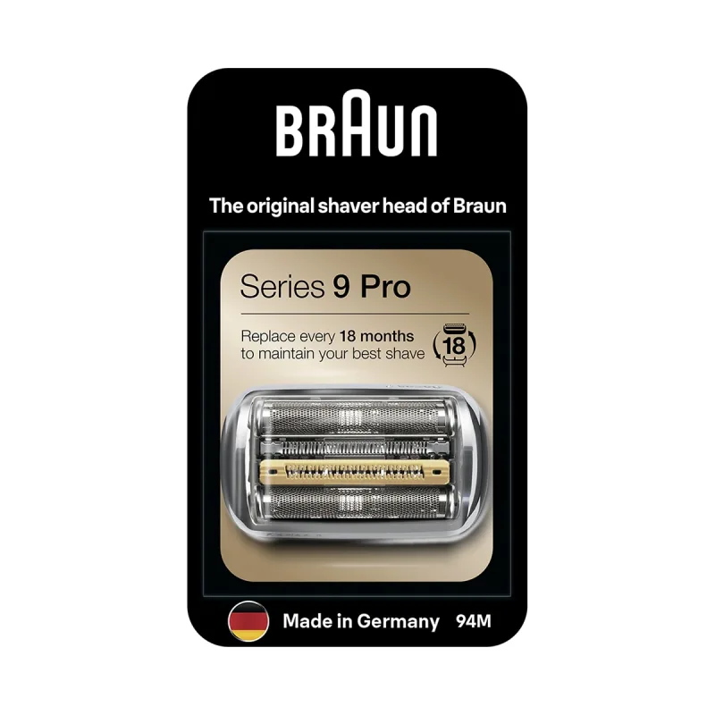 Braun - Cabezal de recambio Braun Series 9 94M para afeitadora eléctrica.