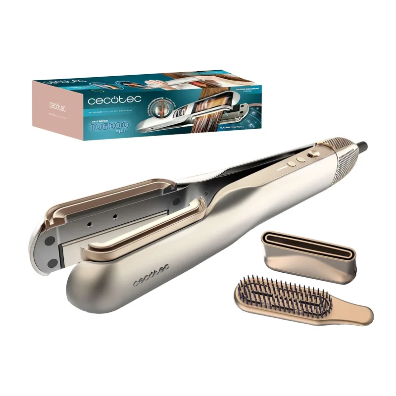 Cecotec - Plancha de pelo Cecotec RitualCare Air Lisse 2 en 1.