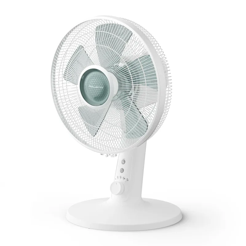 Rowenta - Ventilador de mesa Rowenta,Turbo Silence Extreme 4 velocidades, 2 modos automáticos, VU274.