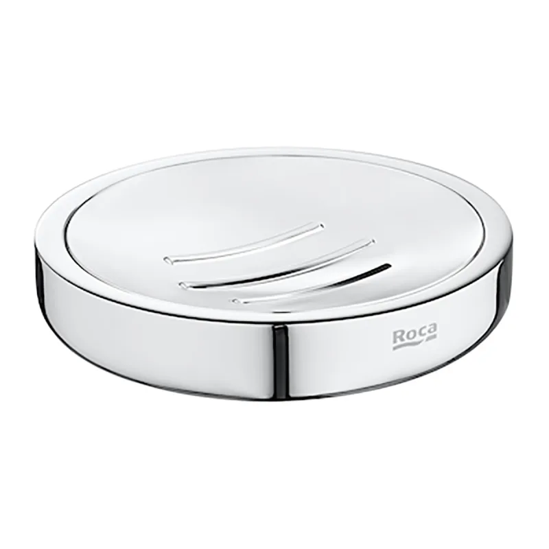 Roca - Jabonera redonda para encimera Tempo Roca.