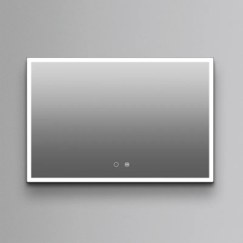 Ledimex - Espejo de baño rectangular con luz frontal Suiza Ledimex.