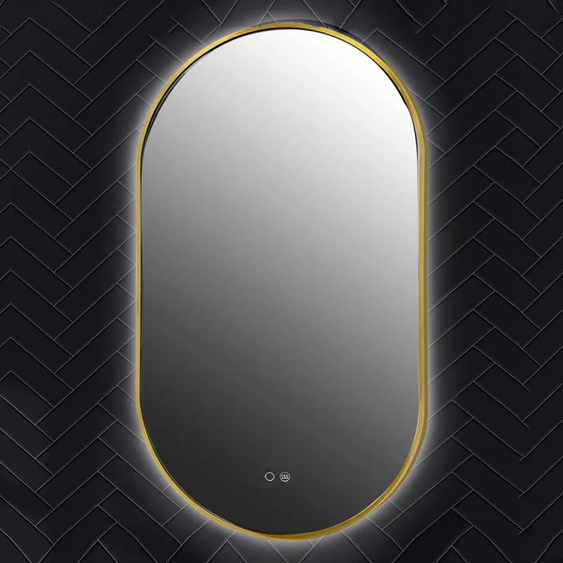 Ledimex - Espejo de baño ovalado retroiluminado Tokyo Ledimex.