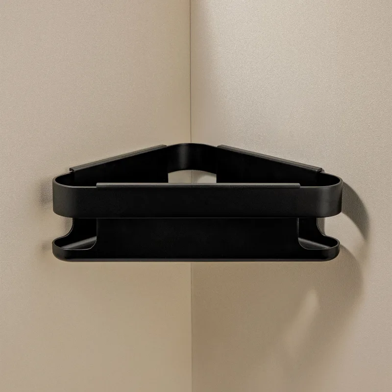 Cosmic - Jabonera de ducha para esquina con adhesivo Start Cosmic.