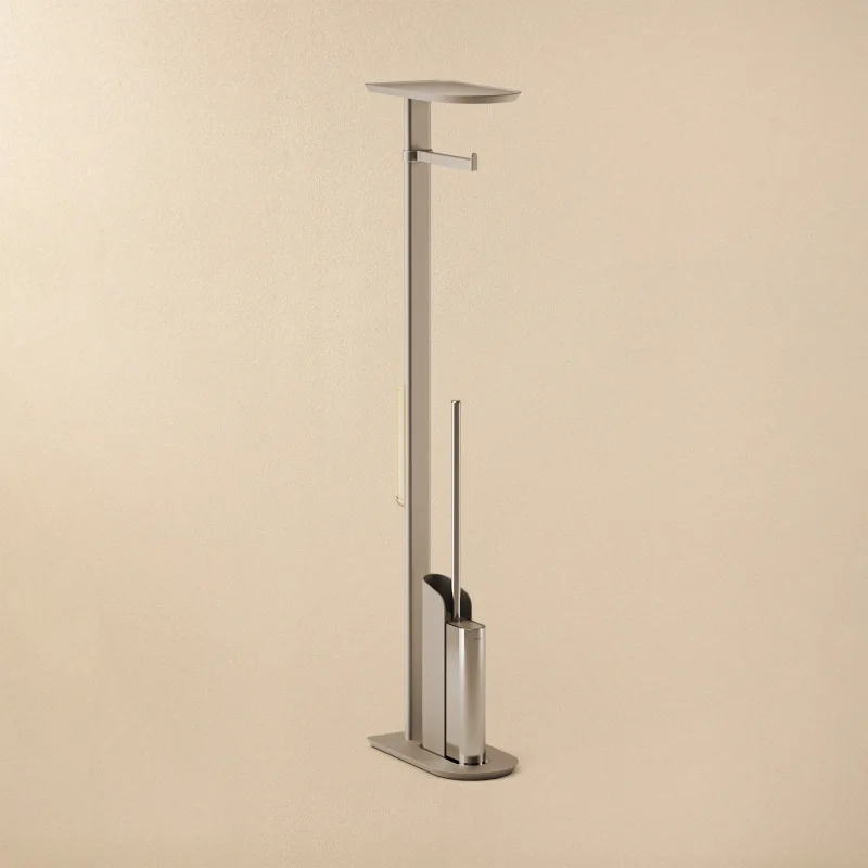 Cosmic - Escobillero portarrollos de suelo Flat Cosmic.