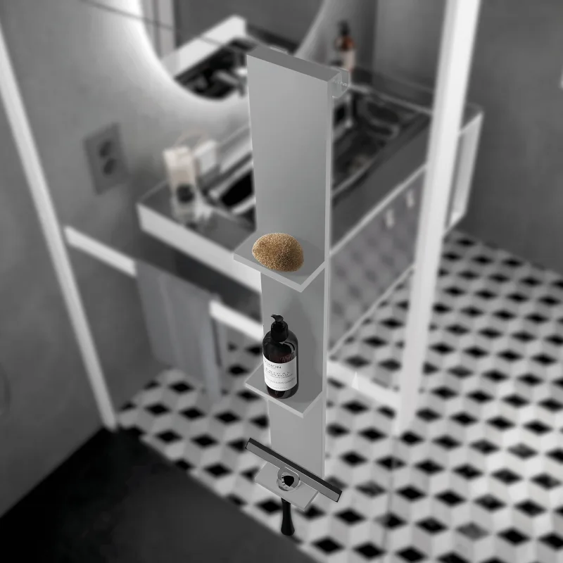 NOVELLINI - Repisa doble para baño Frame Novellini.