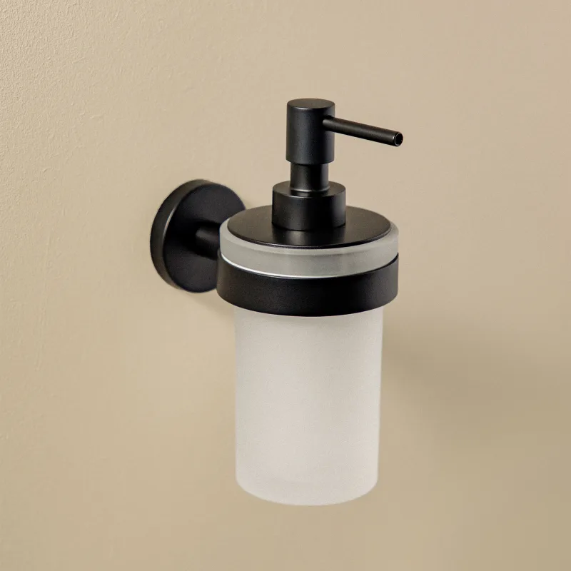 Cosmic - Dosificador de jabón de pared de vidrio Start Cosmic.