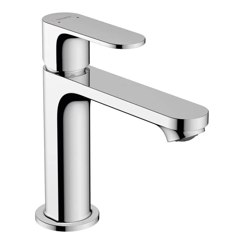 Hansgrohe - Grifo monomando con caño largo y desagüe automático para lavabo Rebris S Hansgrohe.