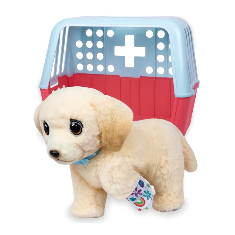 Little Live Pets - Peluche interactivo Ouchies Retriver Little Live Pets Moose.