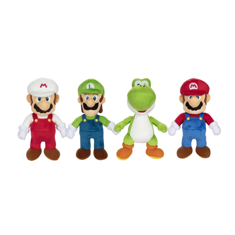 Jakks Pacific - Peluches Super Mario Plush Wave 1 Asst Cs - Artigo Sortido. Envio realizado de forma aleatória.