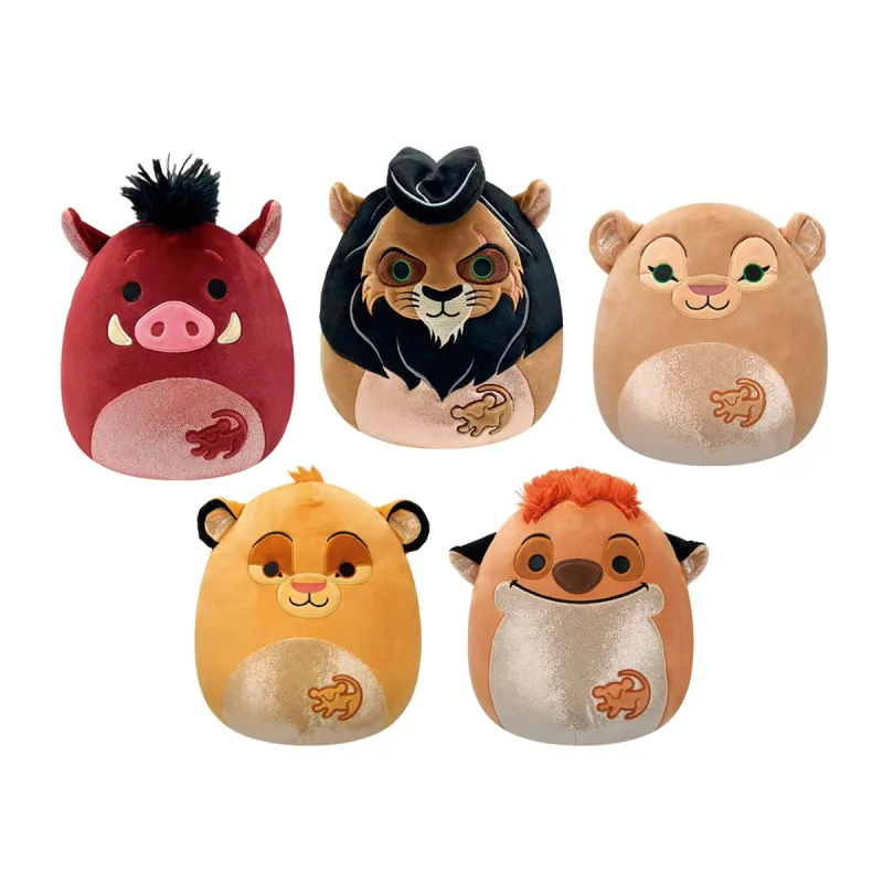 Squishmallows - Peluche 20 cm Rey León Squishmallows modelos surtidos.