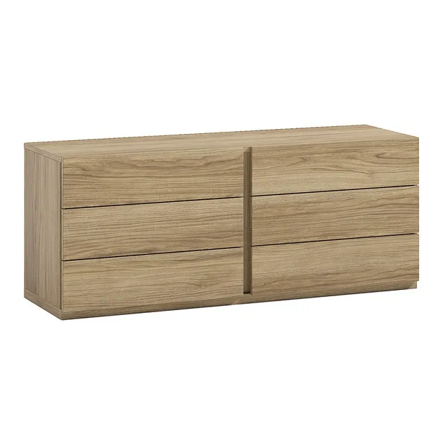 El Corte Inglés - Cómoda con 6 cajones Alan El Corte Inglés.