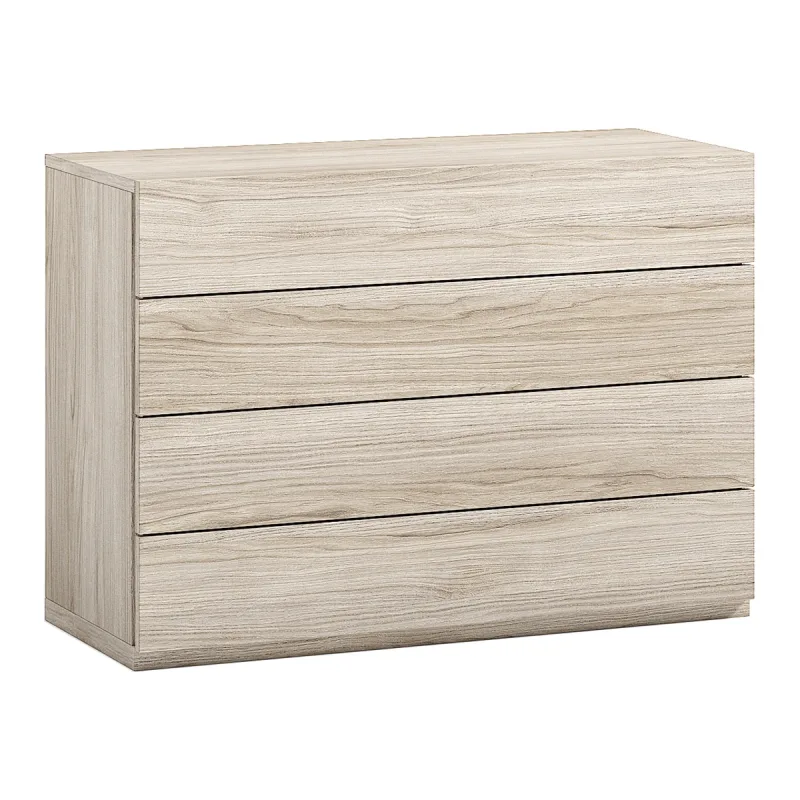 El Corte Inglés - Cómoda con 4 cajones Alan El Corte Inglés.