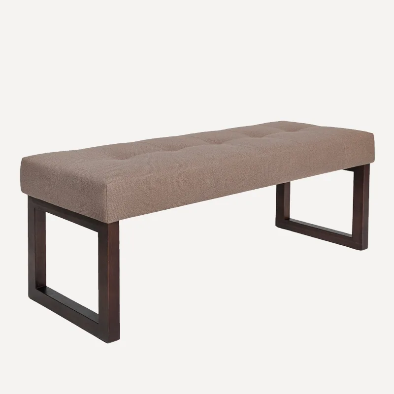 El Corte Inglés - Banco de madera tapizado Balmoral El Corte Inglés.