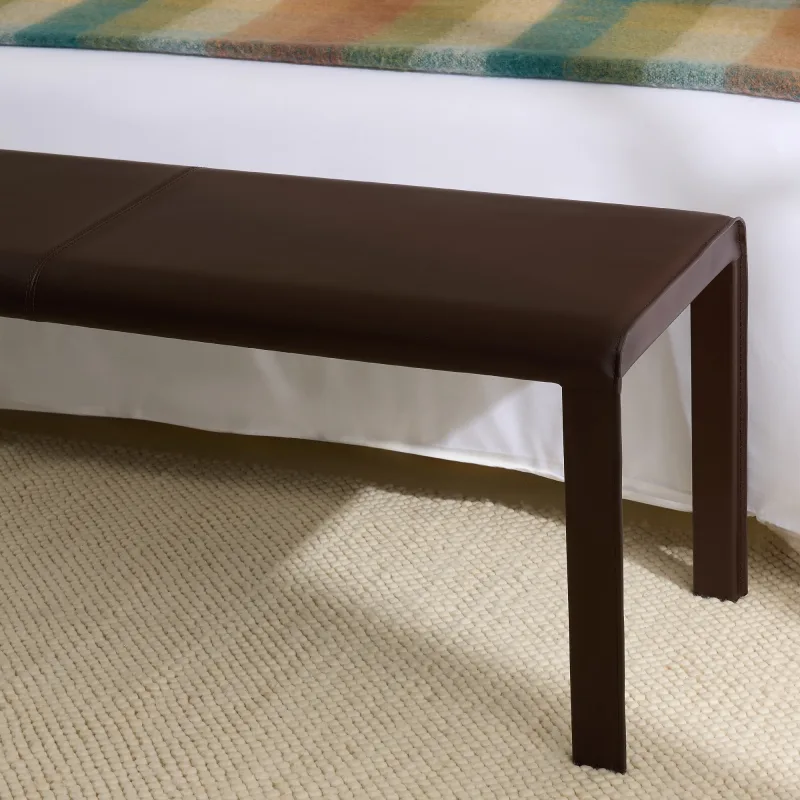 El Corte Inglés - Banco de piel Módena.