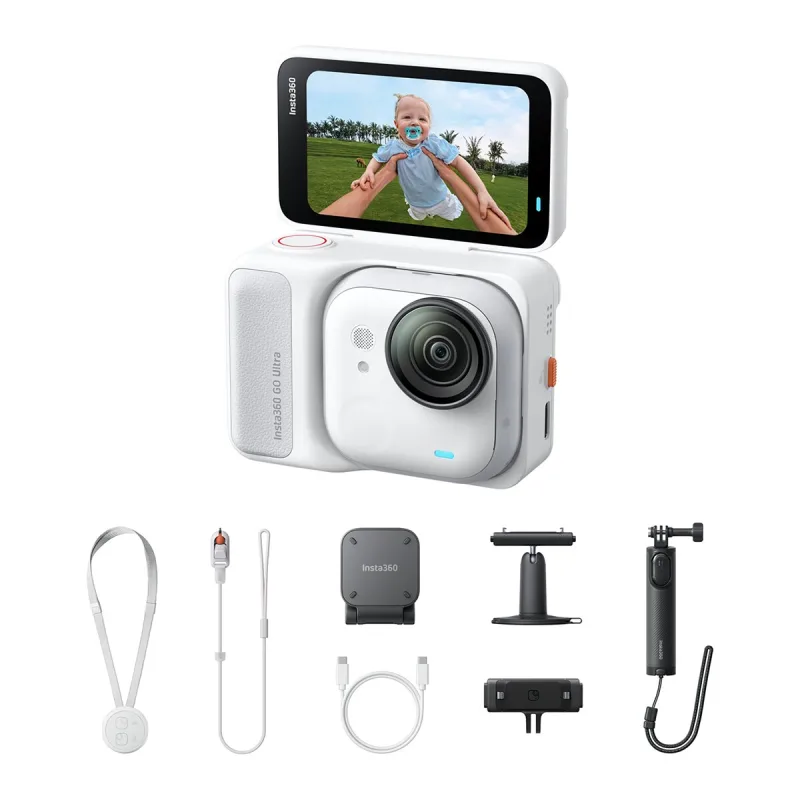 INSTA360 - Cámara de acción Insta360 GO Ultra Creator Bundle.