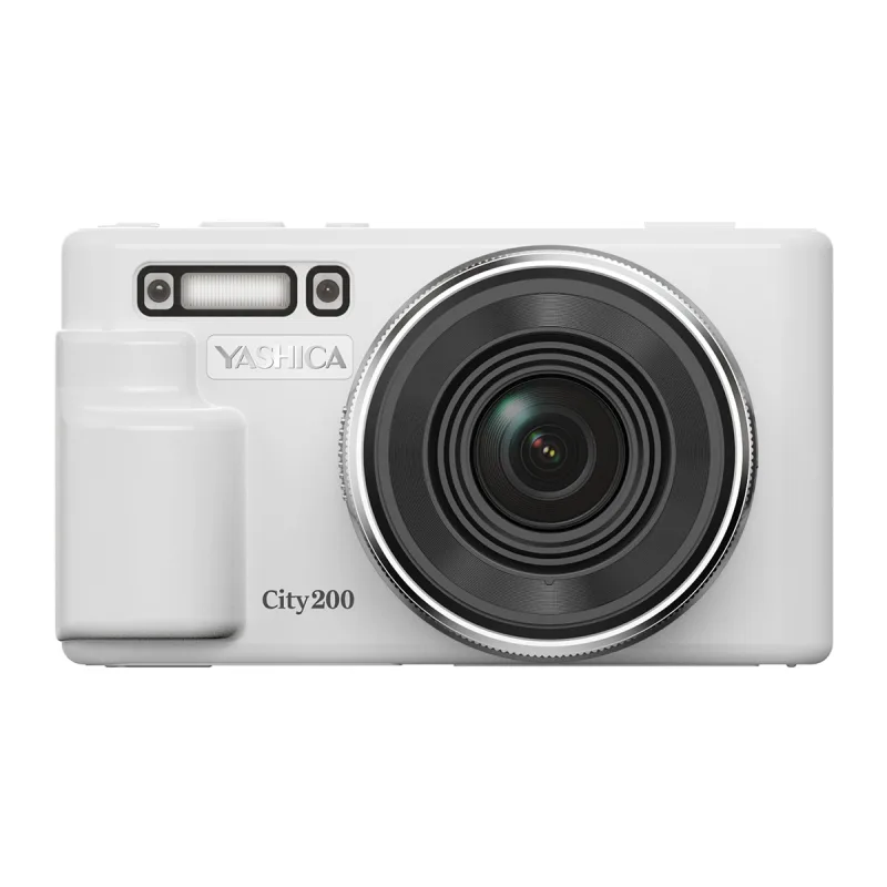 Yashica - Cámara digital compacta Yashica City200 de 13 MP.