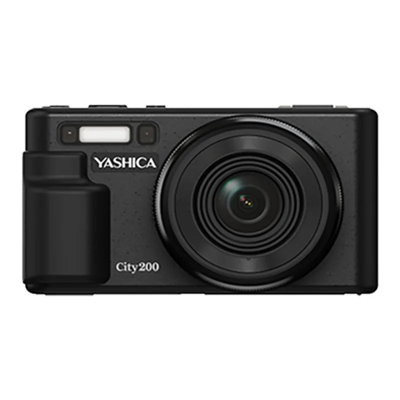 Yashica - Cámara digital compacta Yashica City200 de 13 MP.