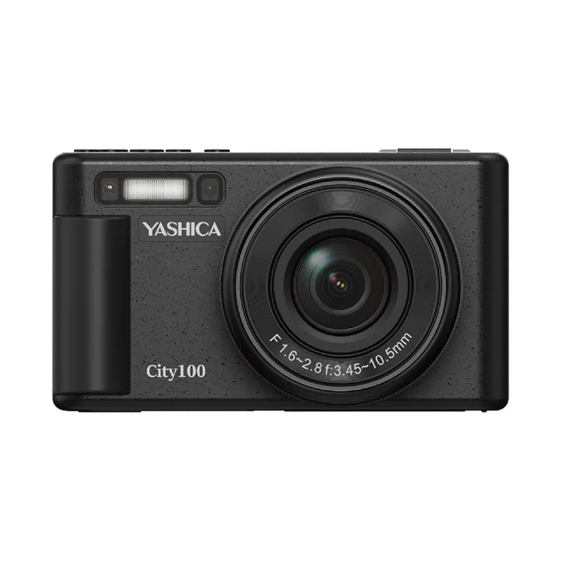 Yashica - Cámara digital compacta Yashica City100 de 13 MP.