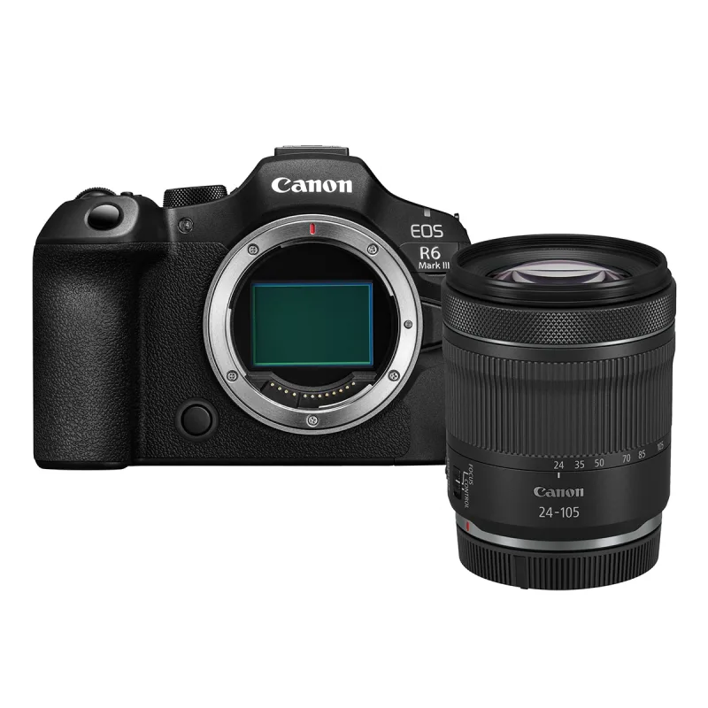 Canon - Cámara Evil Canon EOS R6 Mark III con objetivo RF 24-105mm STM.