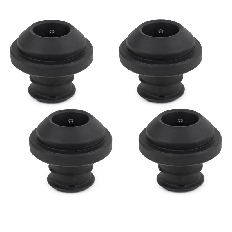 Peugeot - Set de 4 tapones de vacío para vino Preserve Peugeot.