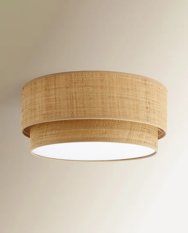 El Corte Inglés - Plafón de techo Rafia El Corte Inglés.